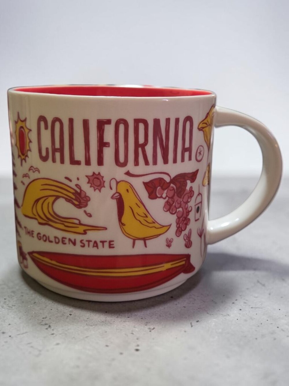 Starbucks California 14oz Ceramic Mug Been There Series 2017